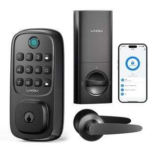 LNDX Smart Lock Set in Black